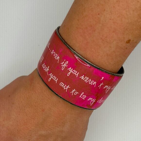 Rustic Cuff Sister Bracelet - Picture 1 of 10